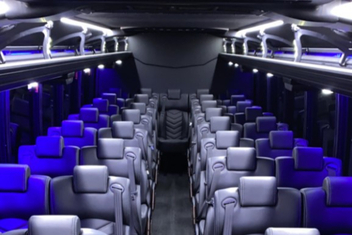 Miramar Charter Bus Interior