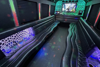 Miramar Limo Bus Interior
