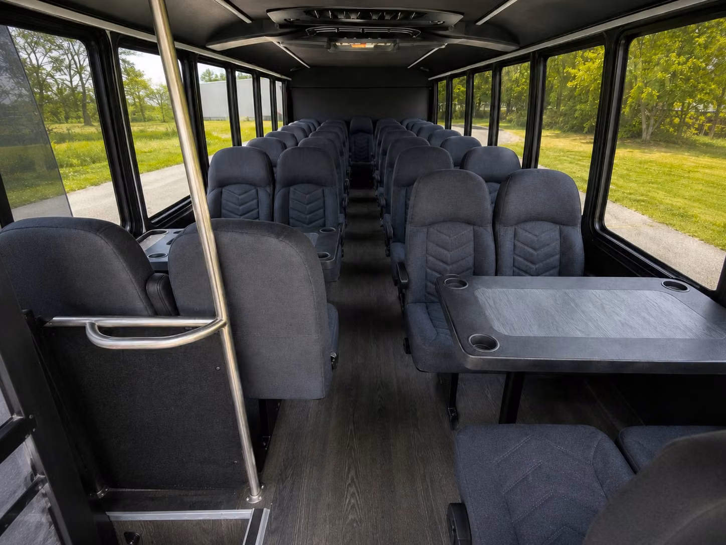 20 passenger minibus inside