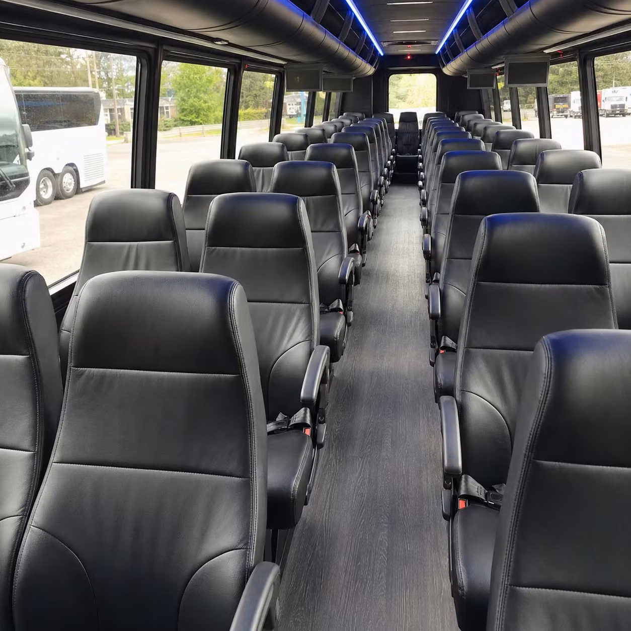 25 passenger minibus inside
