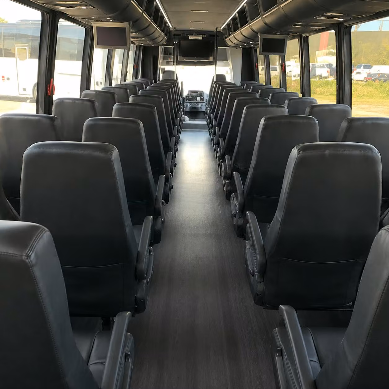 25 passenger minibus interior