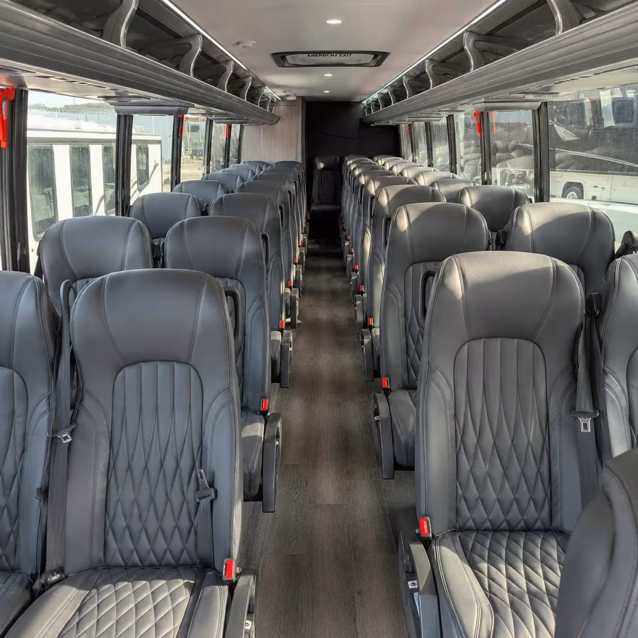 35 passenger minibus interior
