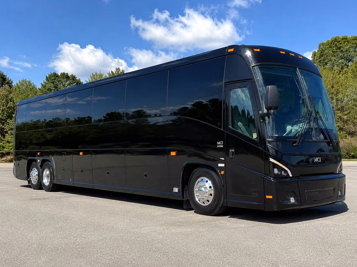 56 passenger charter bus