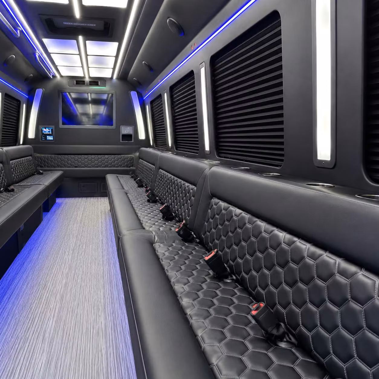 party bus interior